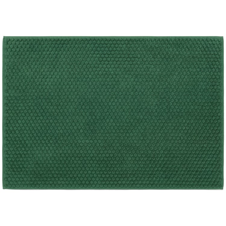 Tappeto da bagno in spugna, Verde scuro