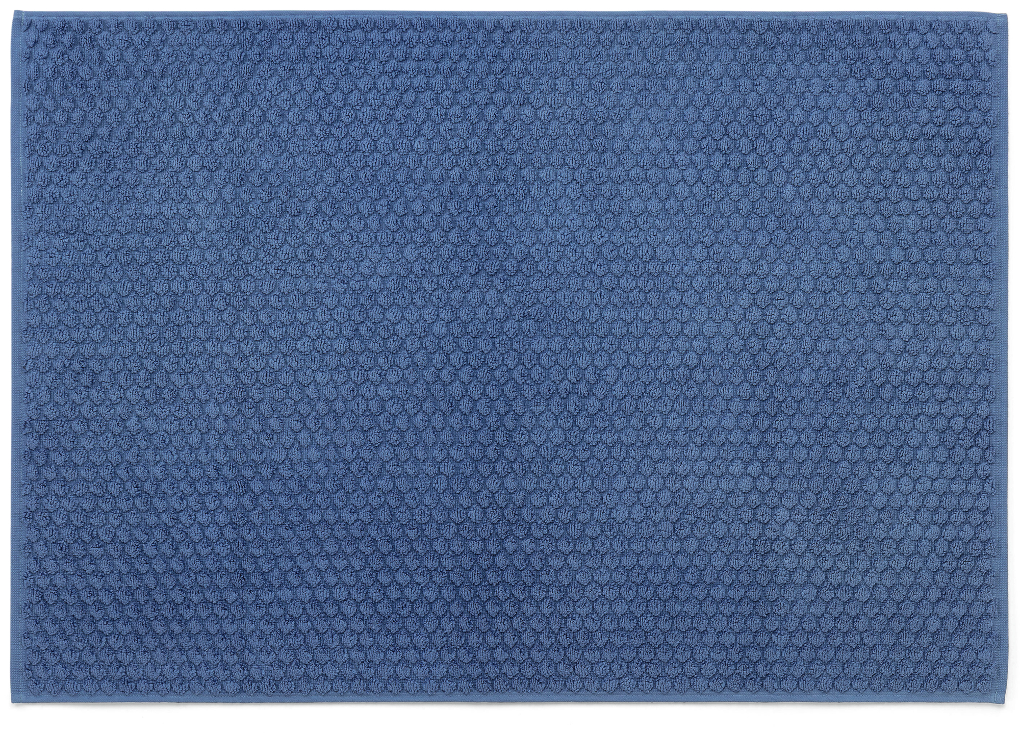 Badematte Frottier, Blau, 67 × 100 cm