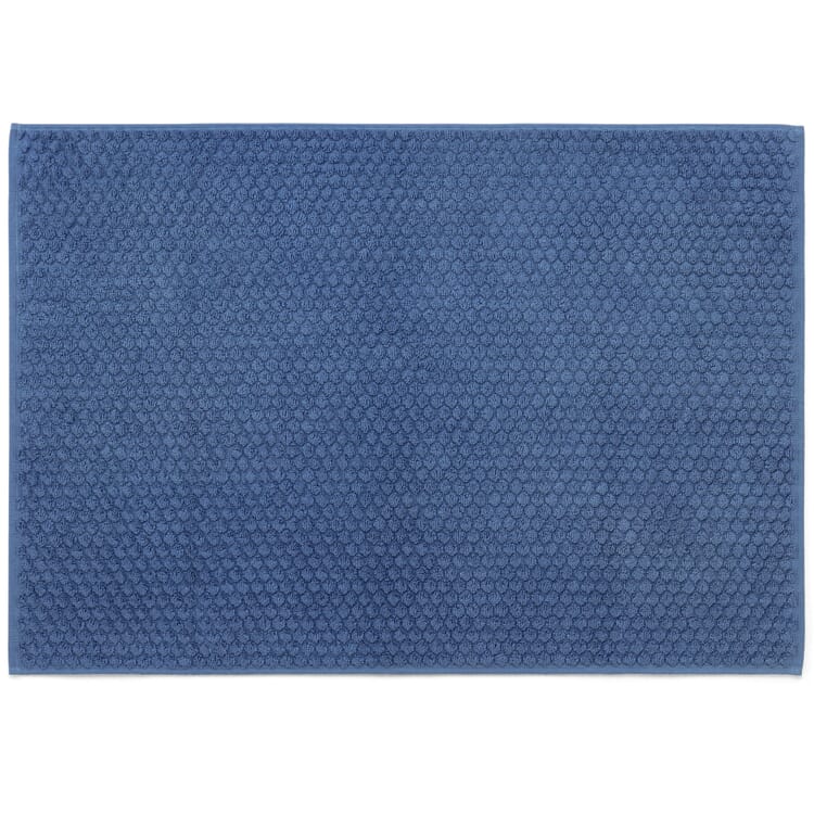Tappeto da bagno in spugna, Blu