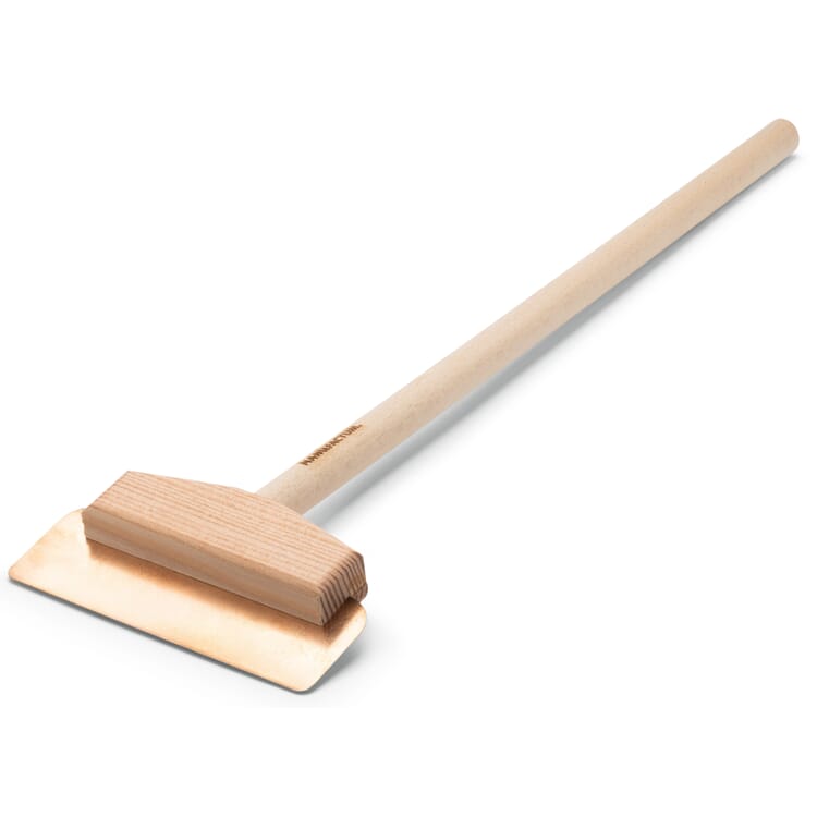 Isskraber med bronzeblad