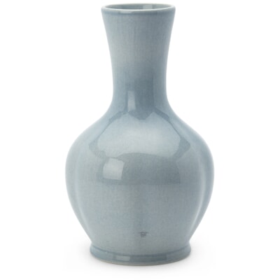 Vase Heritage hellblau