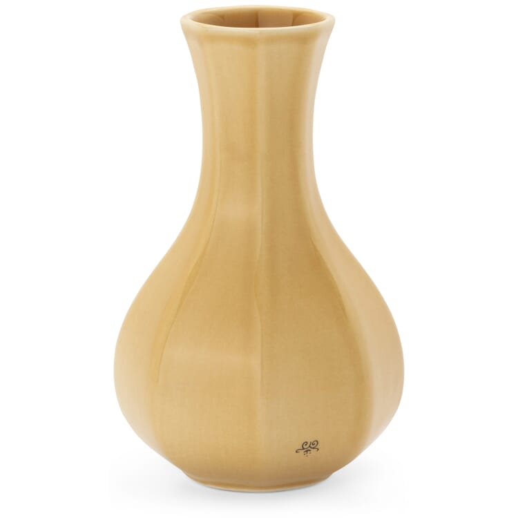 Jarrón Heritage amarillo claro