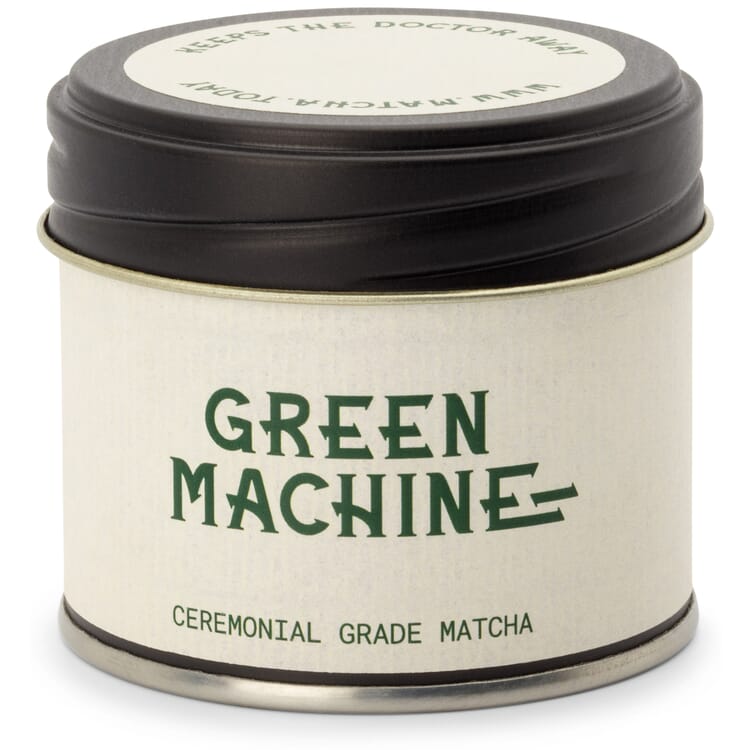 Máquina Verde, Matcha en polvo