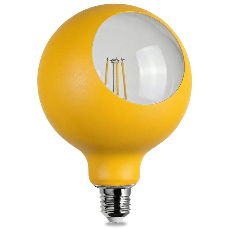 Camo LED Globe Bulb, RAL 1028 Melon Yellow - 7W