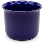 Cache-pot Heritage bleu cobalt