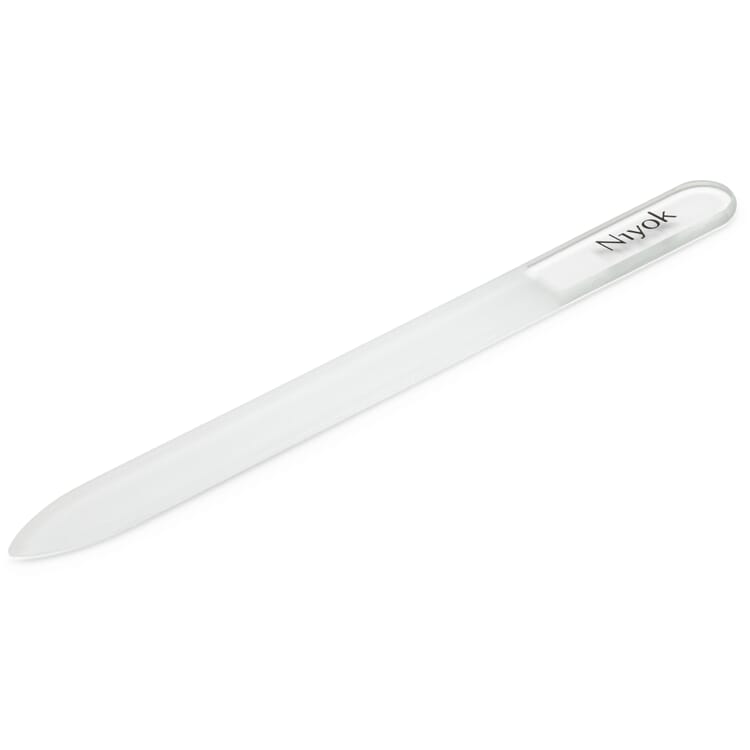 Glass nail file