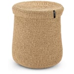 Panier de rangement avec couvercle Beige