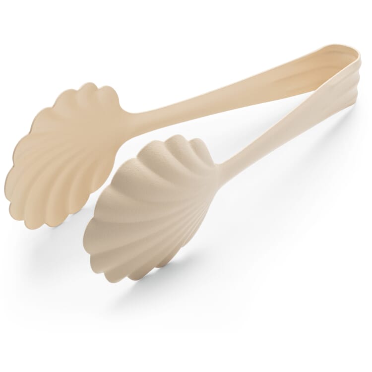 Französische Servierzange, Vanillefarben