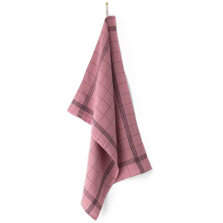 Bistro linen tea towel, Mallow