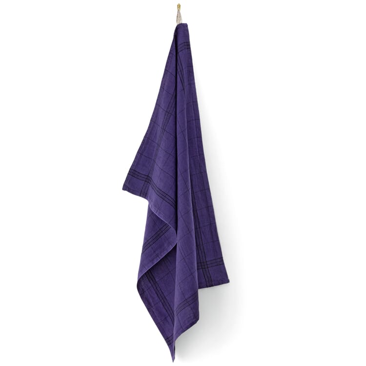 Bistro linen tea towel, Cassis