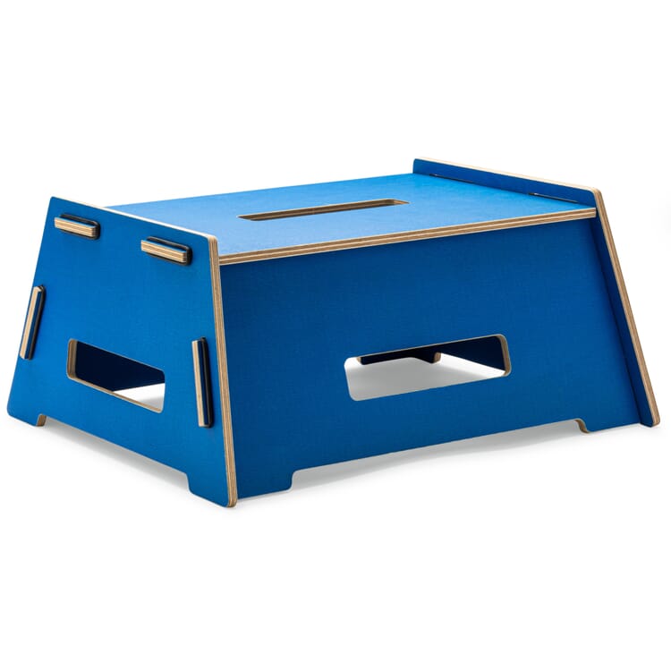 Tabouret marchepied Werkhaus, Bleu ciel