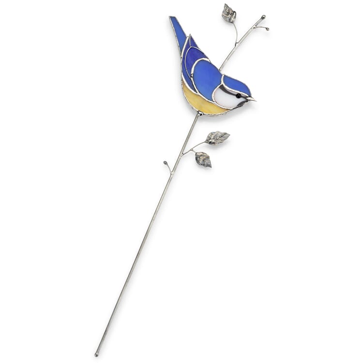 Tappo per fiori in vetro, Uccello