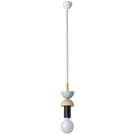 Pendant light ash wood colored No. 2