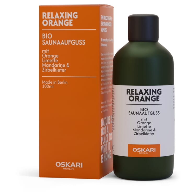 Infusion pour sauna, Orange relaxante