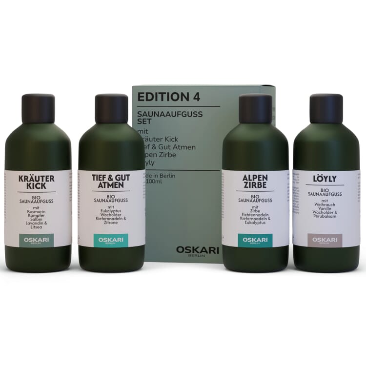 Set d'infusion pour sauna Edition 4, Edition 4