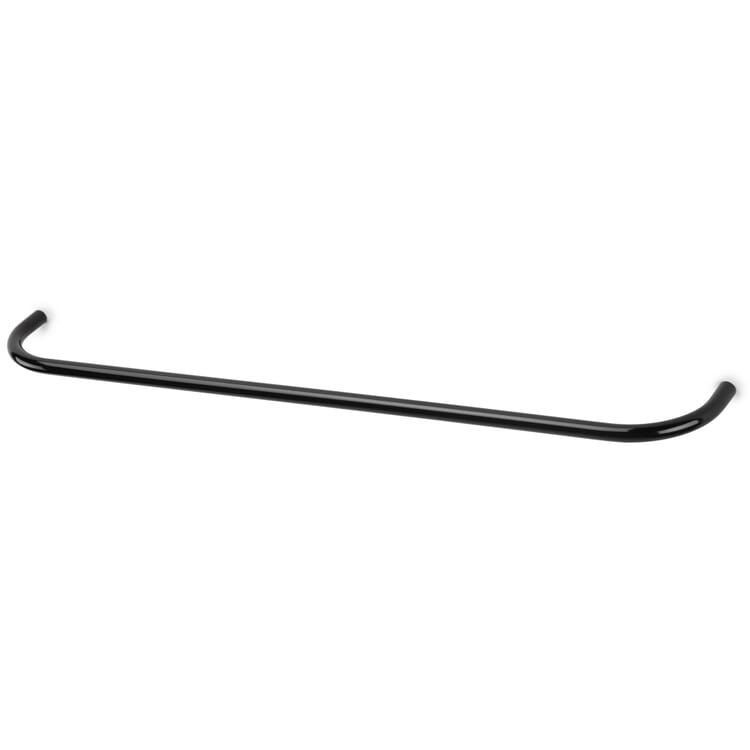 Towel rail 02, RAL 9005 Deep black