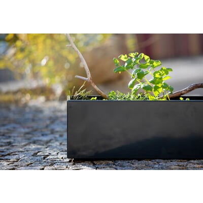 Blumenkasten Stahl, Anthrazit | Manufactum