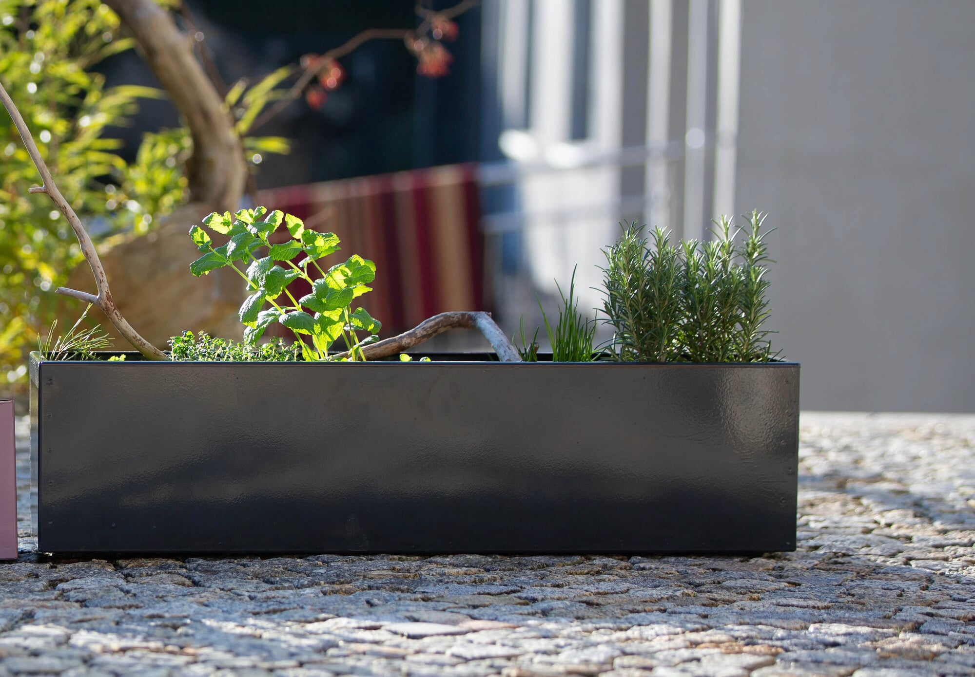 blumenkasten xl Design-Pflanzkbel Flowerpot XL Pflanzkasten 40 Liter Hhe 50cm Kunsts