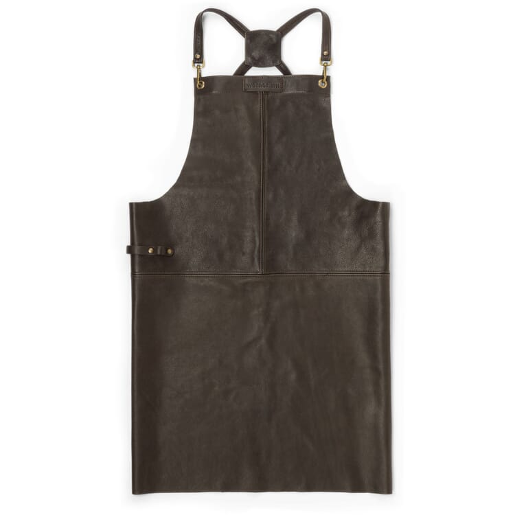 Leather barbecue and work apron