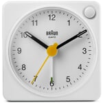Alarm Clock Braun, analog White/White