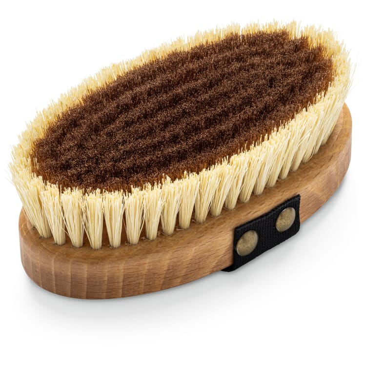 Lichaamsmassageborstel brons sisal