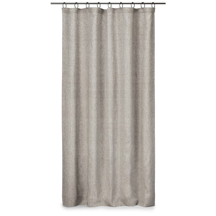 Curtain washed linen