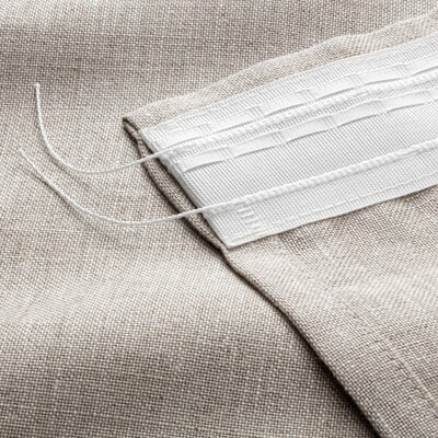 Leinengardine Voile, Natur, Länge 150 cm