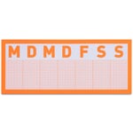 Sticky notes ugeplanlægger Poet