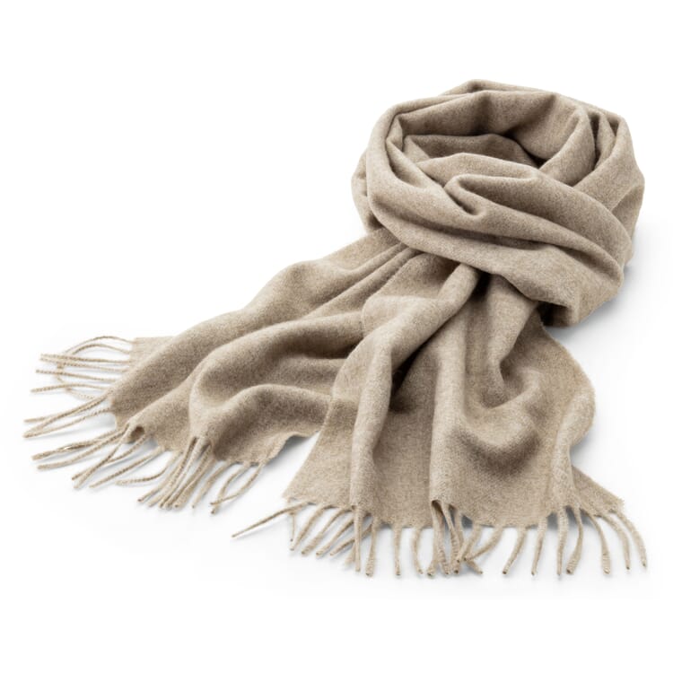 Kasjmier sjaal, beige