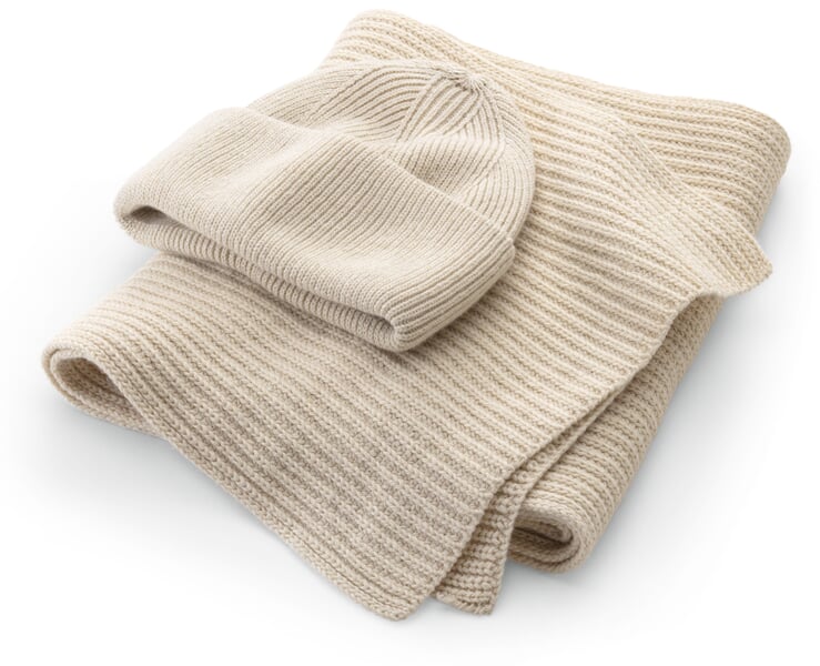 Strickmütze Natur
