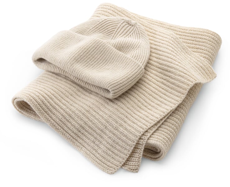 Strickmütze Natur
