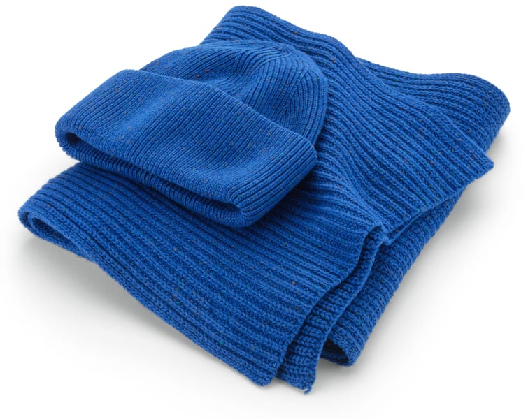 Strickmütze Electric Blue