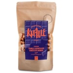 Popcorn belgisk chokolade og ristede mandler vegansk