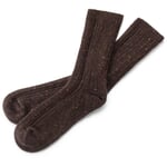 Women's Ribbed Socks Brown