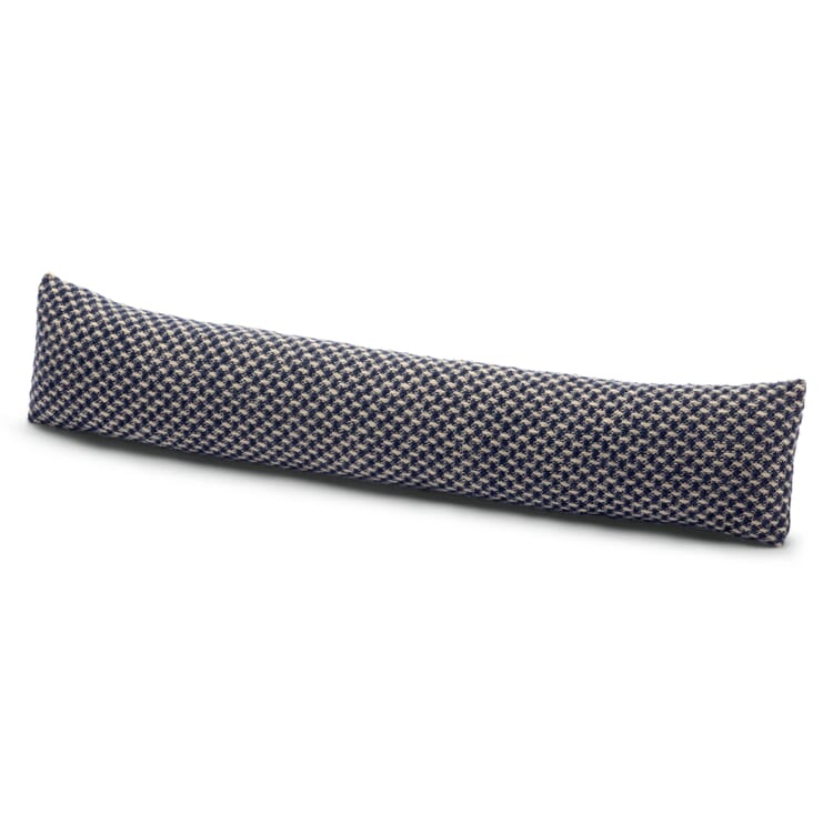 Tochtrol van scheerwol, Donkerblauw