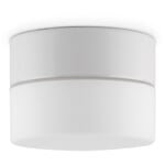Aplique y plafón cilíndrico LED Cuatro Blanco / Mate