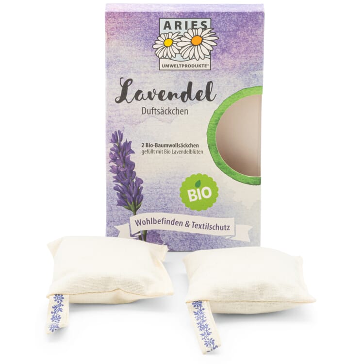 Scented sachet with lavender flowers