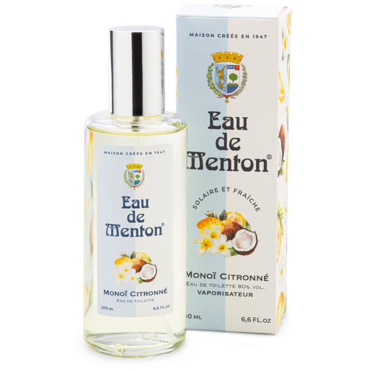 Eau de Menton Monoï Citronné