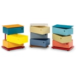 Drehladen-Container Stahlblech 3-fach Polychrom Dario