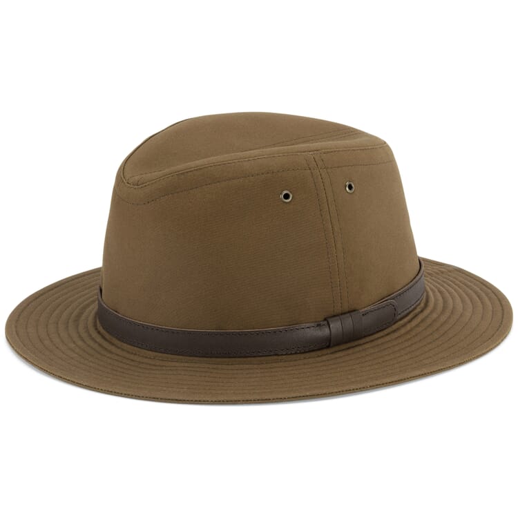 Sombrero de exterior para hombre encerado