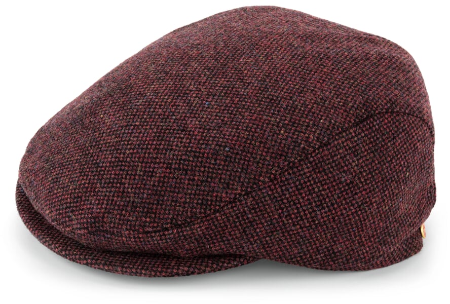 Bonnet de laine pour homme Rouge et noir