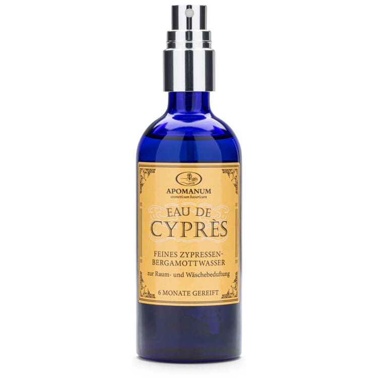 Kamer- en wasgeur, Cypres bergamot water