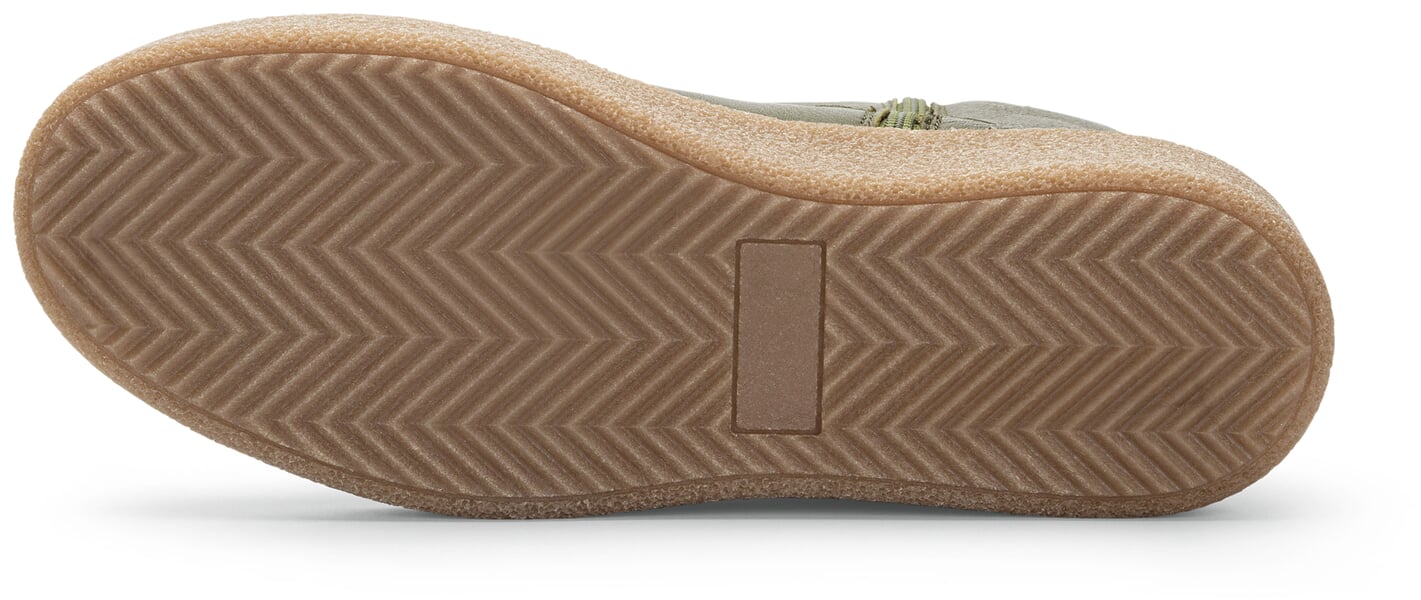 Damen-Lederstiefel Oliv