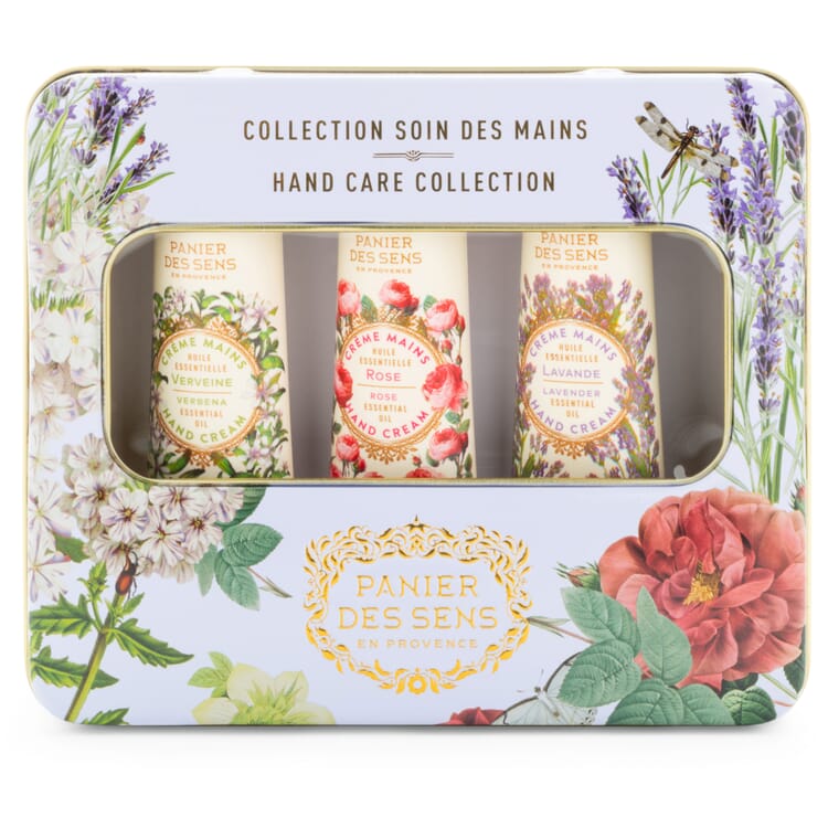 Geschenkset Handcremes, Lavendel Verbene Rose