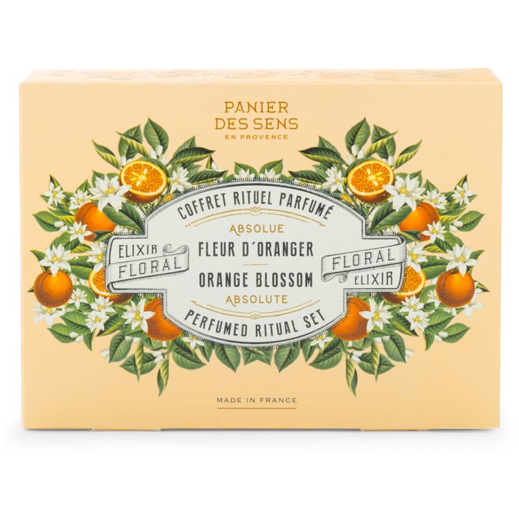 Coffret cadeau, Fleur d'oranger