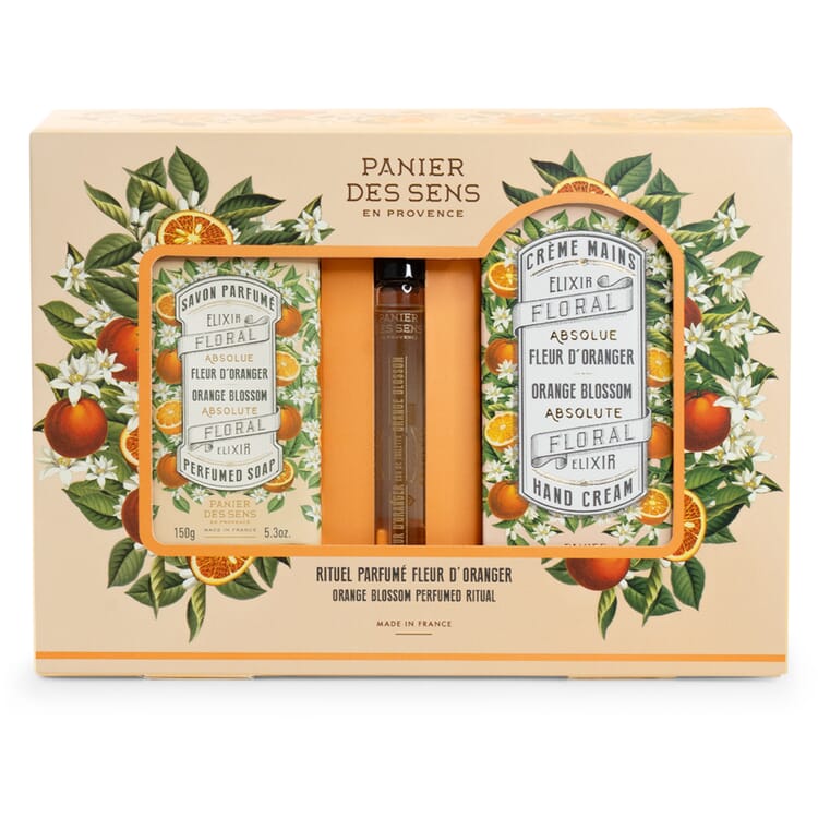 Coffret cadeau, Fleur d'oranger