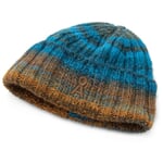 gorro de punto degradado". Cognac-Petrol»