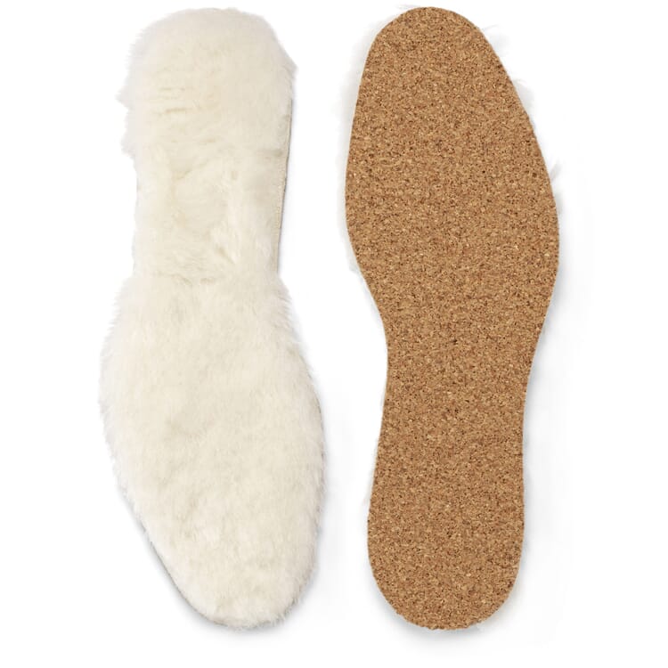 Soletta in pelle di agnello e sughero