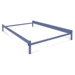 Bett Erik, 140 x 200 cm RAL 5014 Taubenblau