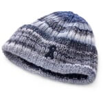 gorro de punto degradado". Azul-gris